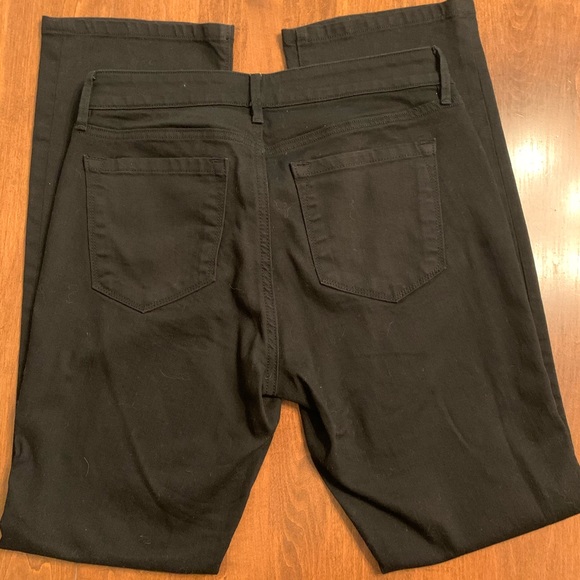 Ann Taylor LOFT Black Curvy Sexy Boot Jeans - Picture 3 of 6